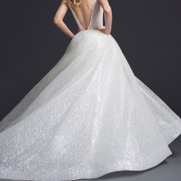 Lazaro Style 3662 Designer Wedding Gown 0-2 - Picture 5 of 12